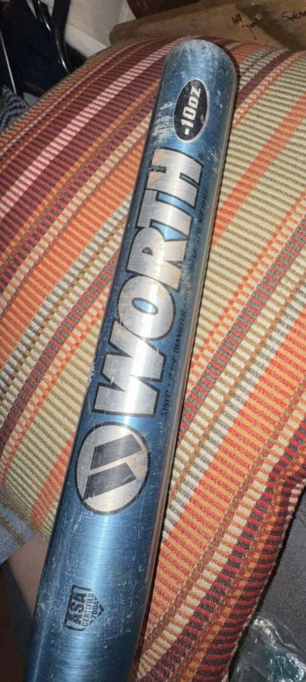 Worth Michele Smith Fastpitch Softball Bat -10oz Blue